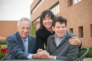 Fred, Renee and Jacob Pritzker - Photo for the Jacob Pritzker Disability Fund at the University of Minnesota