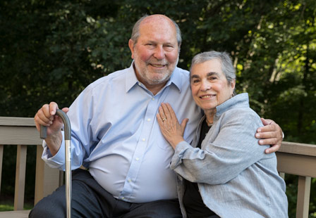 Husband and Wife Sitting