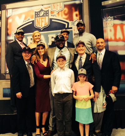 Hageman Family at NFL Draft