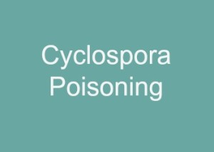 Cyclospora Poisoning Outbreak