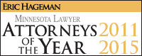 Eric Hageman Minnesota Attorney of the Year