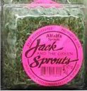 Jack Sprouts Recall Ecoli