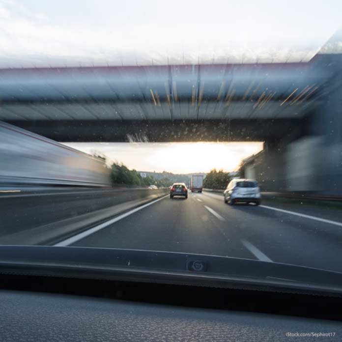 Truck on Highway