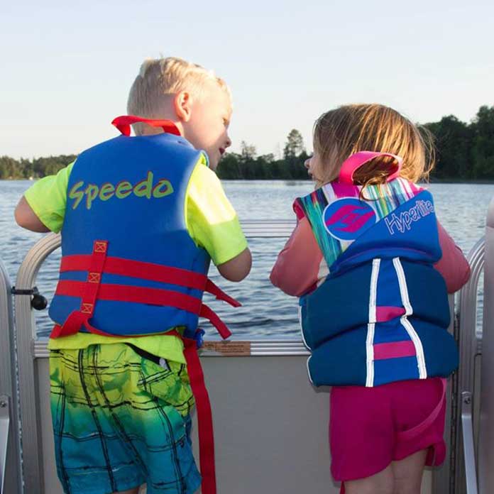 Eliza Wearing A Properly Fitted Life Jacket