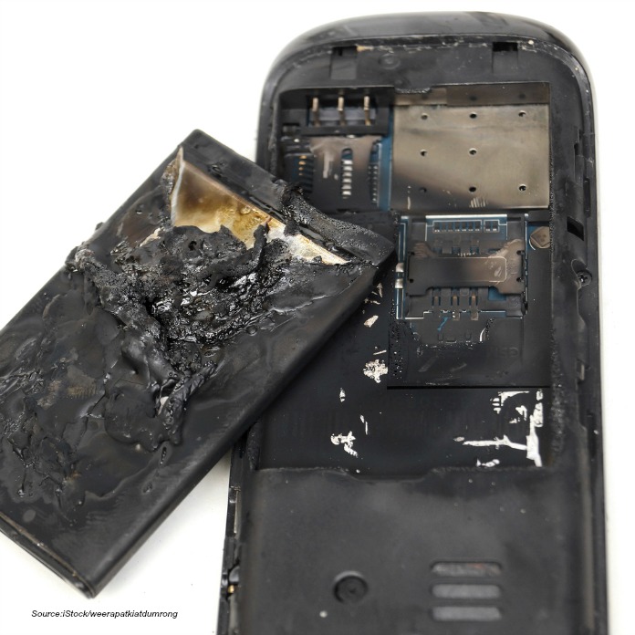 burnt-phone-lithium-ion-battery-explosion