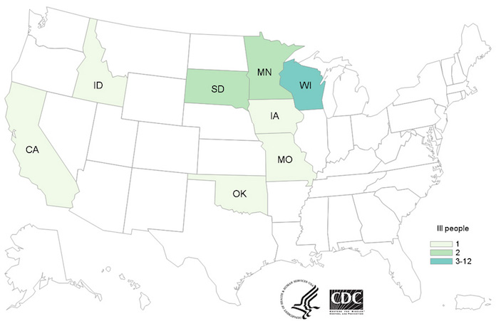 Salmonella Heidelberg Outbreak Dairy Calves