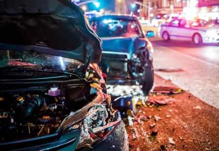 Speeding Driver Caused Car Crash in City