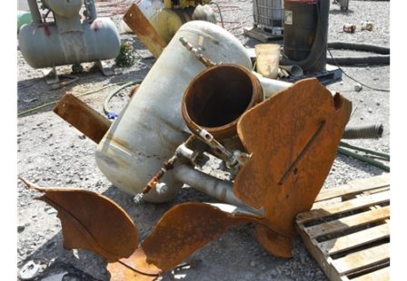 Midland Resources Recovery storage tank after explosion