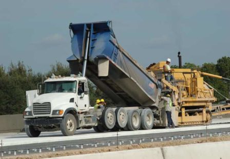Dump Truck Road Construction