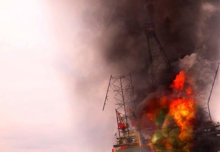 Oil Platform Explosion