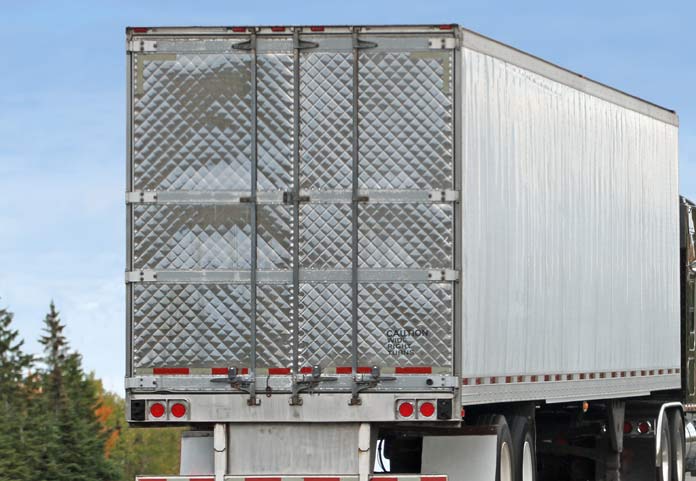 Truck Backing Up