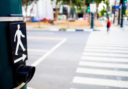 Pedestrian Crossing Accident