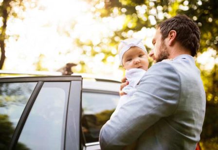 Baby Injured Car