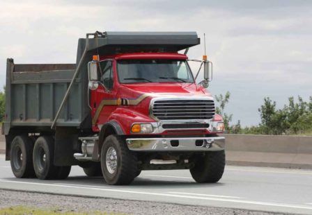 Dump Truck Traffic Accident