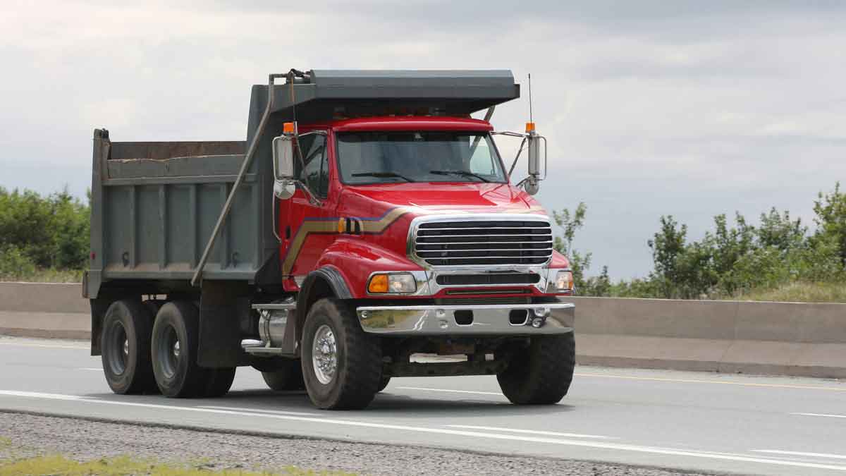 Dump Truck Traffic Accident