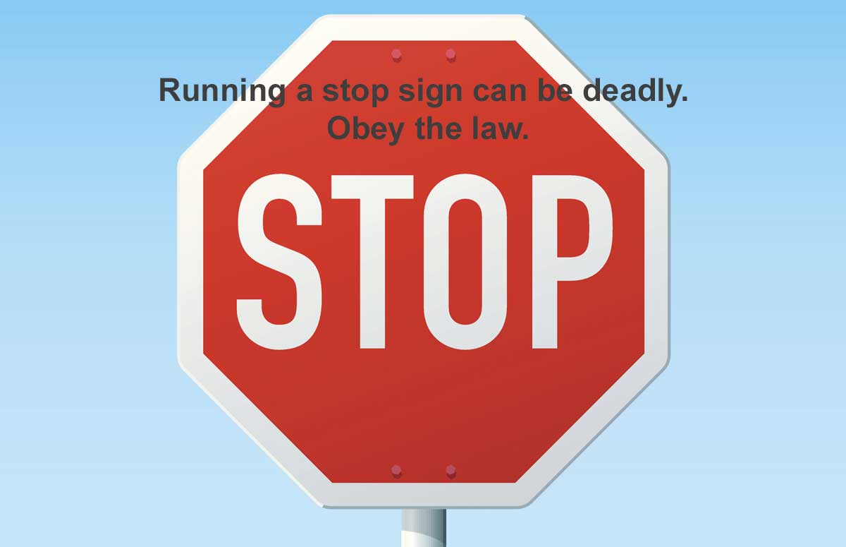 Running a Stop Sign