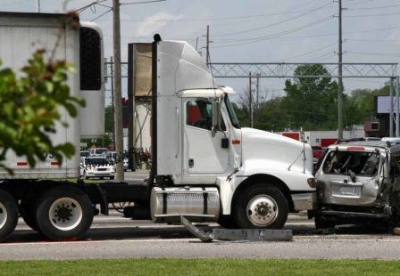 Semi truck rear-end lawsuit