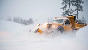 Snow Plow Accident