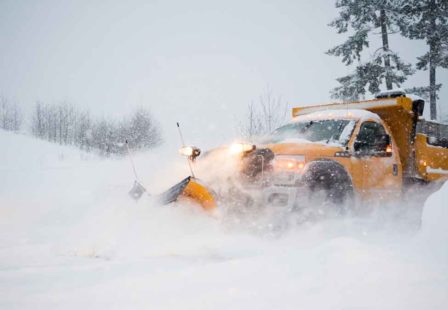 Snow Plow Accident