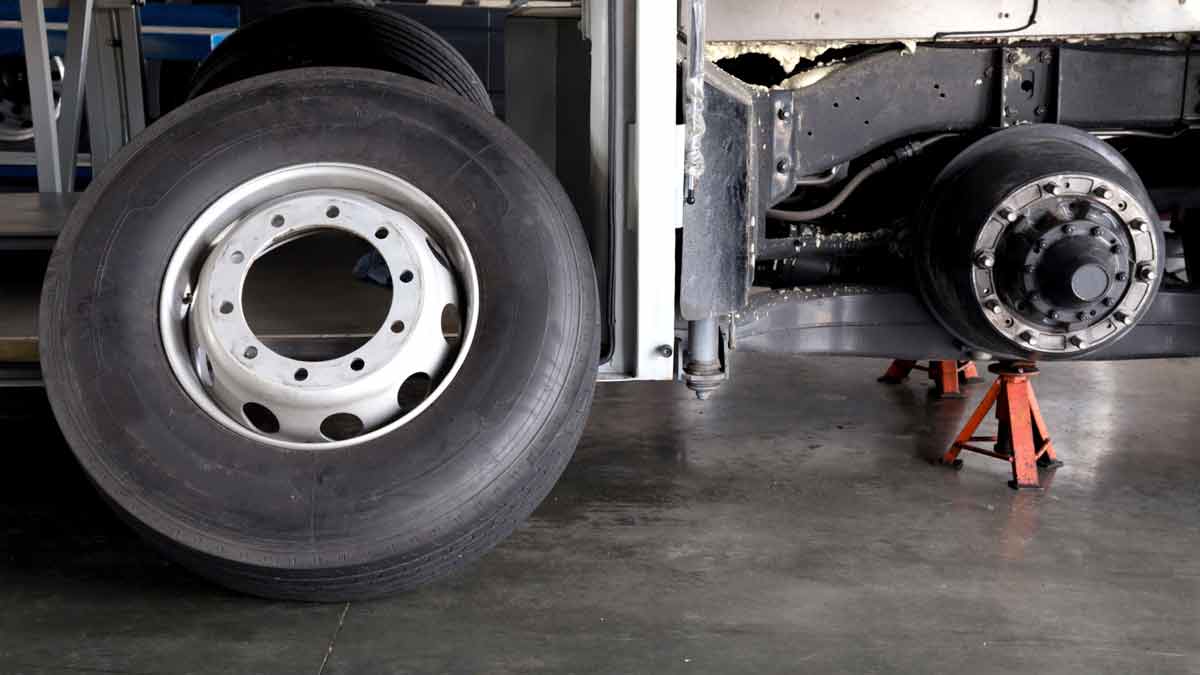 Truck Wheel Separation Accident