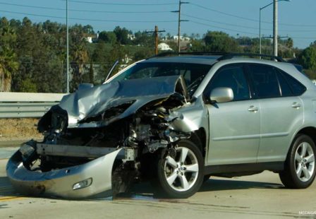 Crashed Car