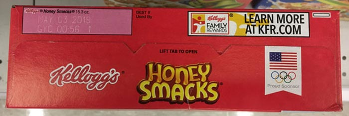 Kellogg Honey Smacks Recall