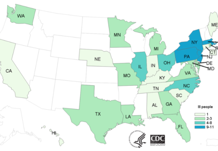 Raw Chicken Salmonella Outbreak