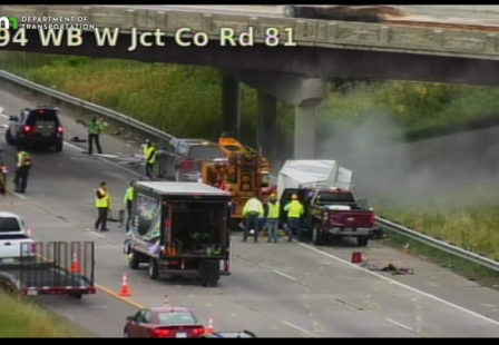 Semi Truck Causes Fatal crash on I-94 and Highway 81 in Rogers MN - Pillager Man Killed