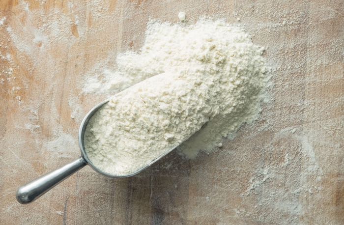Scoop of flour