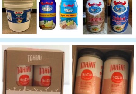 SoCo Salmonella Tahini Recall