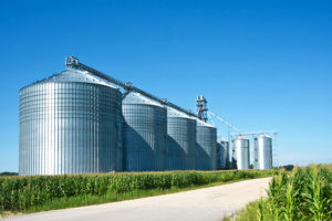 grain elevator silos