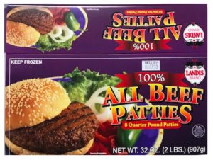 Landis beed patty recall E. coli