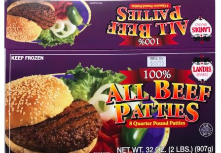 Landis beed patty recall E. coli