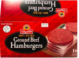 Shop Rite Hamburger E. coli recall