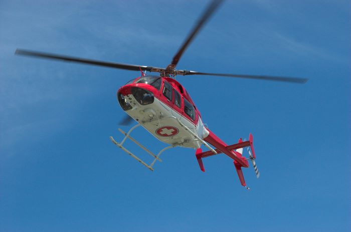 emergency flight for life helicopter