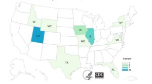 E. coli lawyer - CDC final map of Jimmy John's clover sprout outbreak