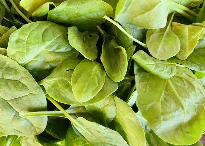 Food poisoning lawyer-spinach leaves