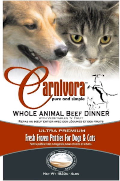 Carnivora Dog and Cat Food E. coli Recall and Outbreak in ...