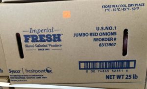 Thompson Onion Imperial Fresh Case