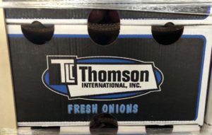 Thompson Onion Fresh Recalled Product