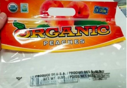 Wawona Organic Peaches Salmonella Recall