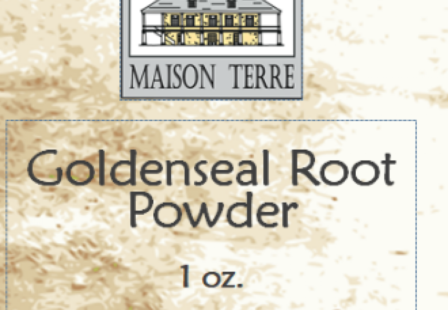 maison terre goldenseal root powder recall