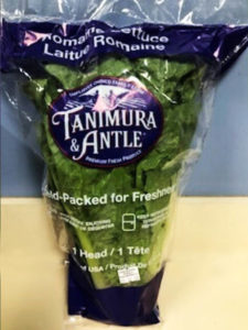 Tanimura and Antle Romaine E. coli Warning Identification