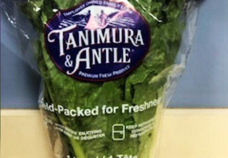 Tanimura and Antle Romaine E. coli Warning Identification