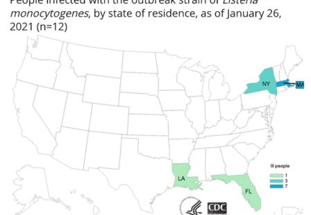 Listeria lawyer - CDC final map of deli meat outbreak