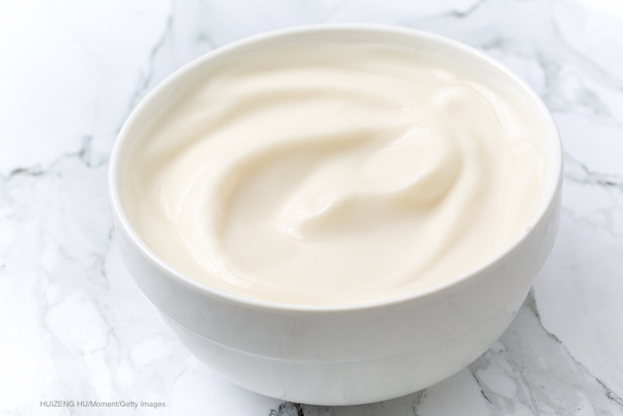 E. coli lawyer- yogurt in a bowl