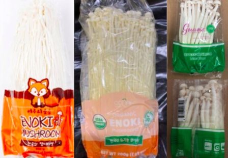 Enoki or Seafood Mushroom Listeria Recalls