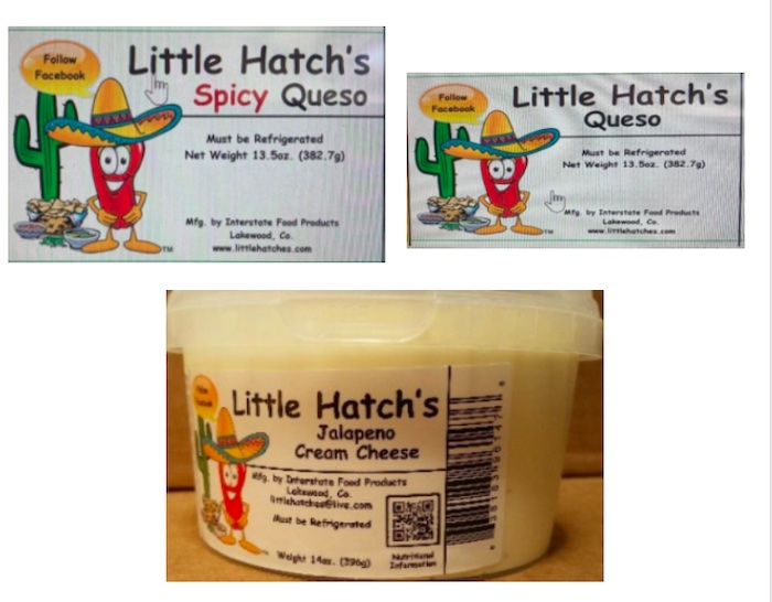 Little Hatch's Queso and Jalapeno Cream Cheese Listeria Recall