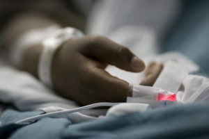 Hospitalized Food Poisoning Patient 