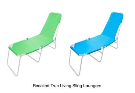 Dollar General True Living Sling Loungers Recalled for Amputation Risk